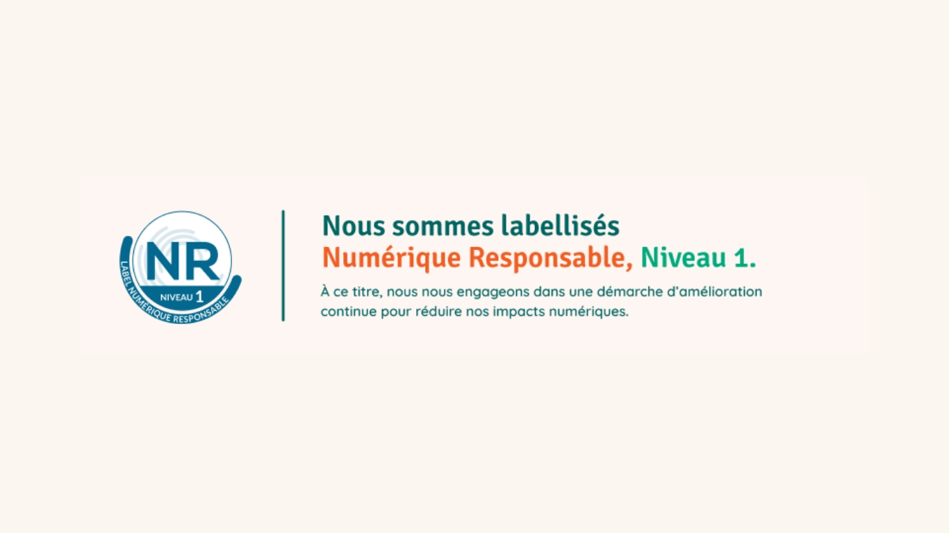 Acelys obtient la labellisation Numérique Responsable – Niveau 1